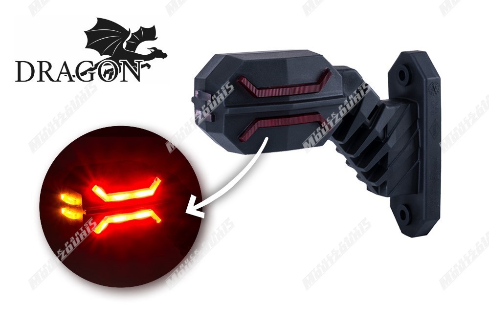 ΦΑΝΟΣ ΟΓΚΟΥ ΚΕΡΑΤΟ LED DRAGON ΚΟΝΤΟ ΑΡΙΣΤΕΡΟ HORPOL