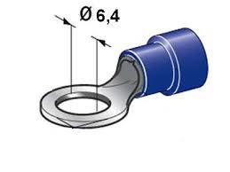 ΑΚΡΟΔΕΚΤΑΚΙ MTA ΜΠΛΕ φ 6,4mm 1857200 10ΑΡΑΚΙ