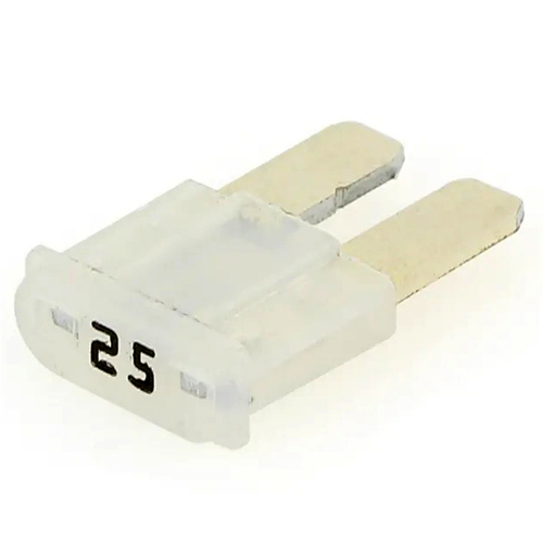 ΑΣΦΑΛΕΙΑ 25Α MICRO2 ΔΙΧΑΛΟ ΣΤΕΝΗ ΛΕΥΚΗ A25A