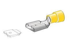 ΦΙΣ MTA ΘΗΛΥΚΟ ΚΙΤΡΙΝΟ ΜΙΣΟ ΝΤΥΜΕΝΟ Πλακέ 6,3mm 1861000