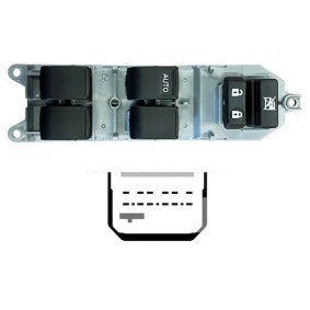 ΔΙΑΚΟΠΤΗΣ ΠΑΡΑΘ 15ΕΠ TOYOTA AURIS COROLLA YARIS 08-13 TMK884