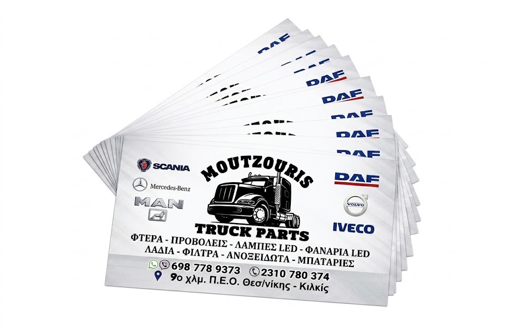 Γιατί να επιλέξετε τη Truck Parts Moutzouris;