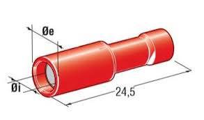 ΦΙΣ MTA ΘΗΛΥΚΟ ΚΟΚΚΙΝΟ ΣΤΡΟΓΓΥΛΟ 4mm 1864100