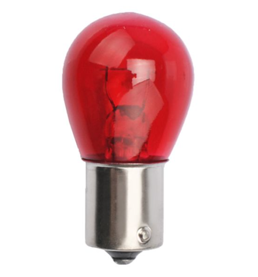 ΛΑΜΠΑ 12V P21W ΚΑΡΥΔΑΚΙ ΚΟΚΚΙΝΟ FORD