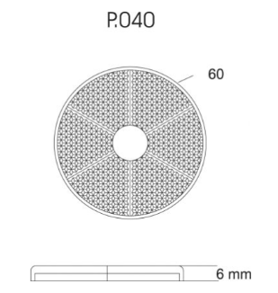 ΑΝΤΑΝΑΚΛΑΣΤΙΚΟ DASTERI P04007 ΔΙΑΦΑΝΟ