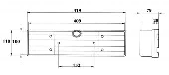 ΦΑΝΑΡΙ ΟΠΙΣΘΙΟ DASTERI L2020F ΑΡΙΣΤΕΡΑ