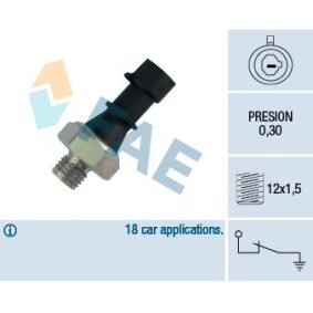 ΒΑΛΒΙΔΑ FAE ΛΑΔΙΟΥ FIAT PANDA UNO 12mm 1244