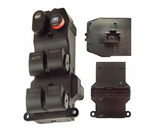 ΔΙΑΚΟΠΤΗΣ ΗΛΕΚΤΡΙΚΩΝ ΠΑΡΑΘΥΡΩΝ HONDA JAZZ '07-'10 (4ΠΛΟΣ) ΑΡΙΣΤΕΡΑ | 20PIN 35750SLNA010