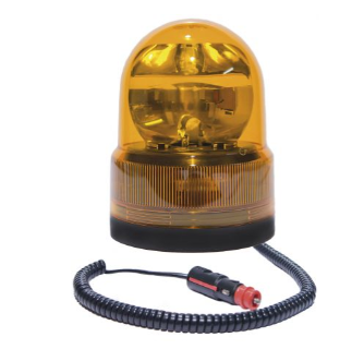 ΦΑΡΟΣ DASTERI 12V ΜΑΓΝΗΤΙΚΟΣ ΠΟΡΤΟΚΑΛΙ ΜΕ ΛΑΜΠΑ 21W Φ120