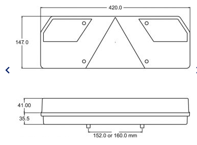 ΦΑΝΑΡΙ ΟΠΙΣΘΙΟ DASTERI R2090SR ΔΕΞΙ 