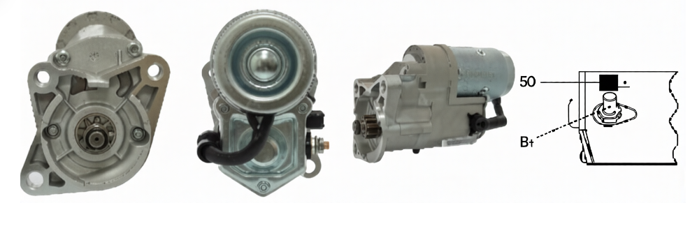 ΜΙΖΑ CASCO 12V 2.0Kw 9Δ KIA SUZUKI MAZDA
