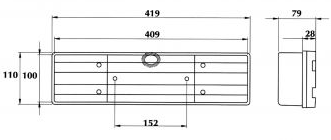 ΦΑΝΑΡΙ ΟΠΙΣΘΙΟ DASTERI R2021R ΔΕΞΙ 